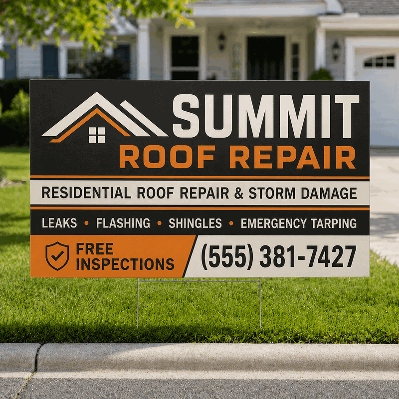 18" x 24" Coroplast Yard Signs - Image 4