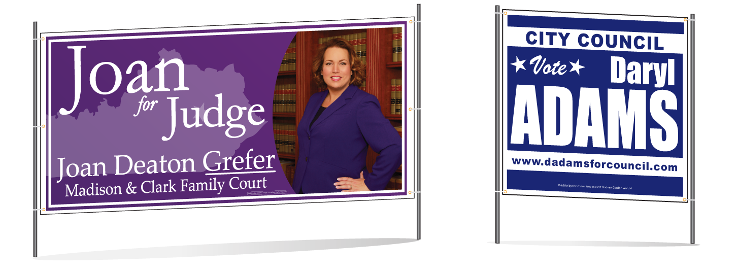 Large Coroplast Signs