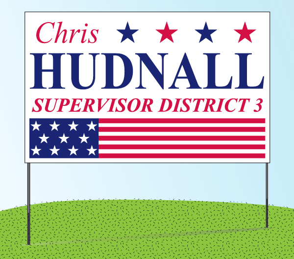 Poly Bag Yard Signs