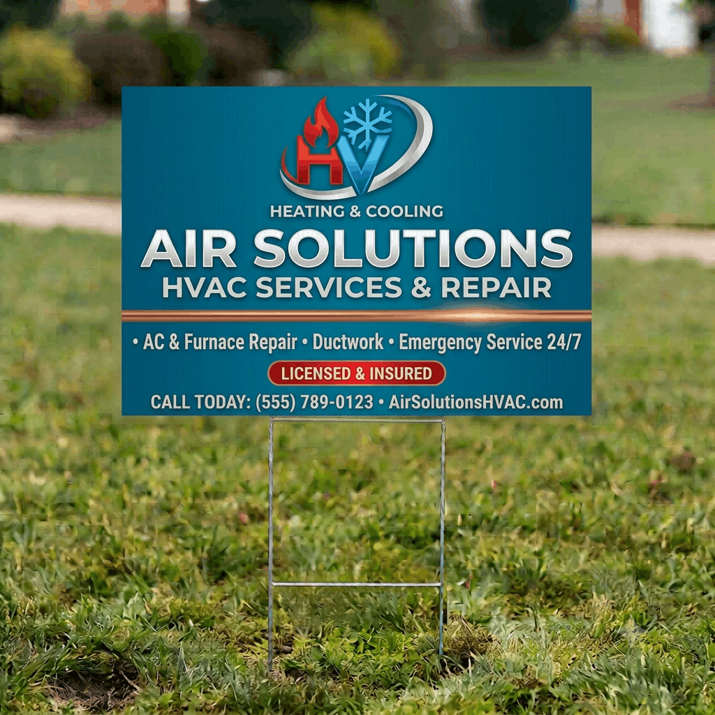 Double Sided Yard Signs - Image 2