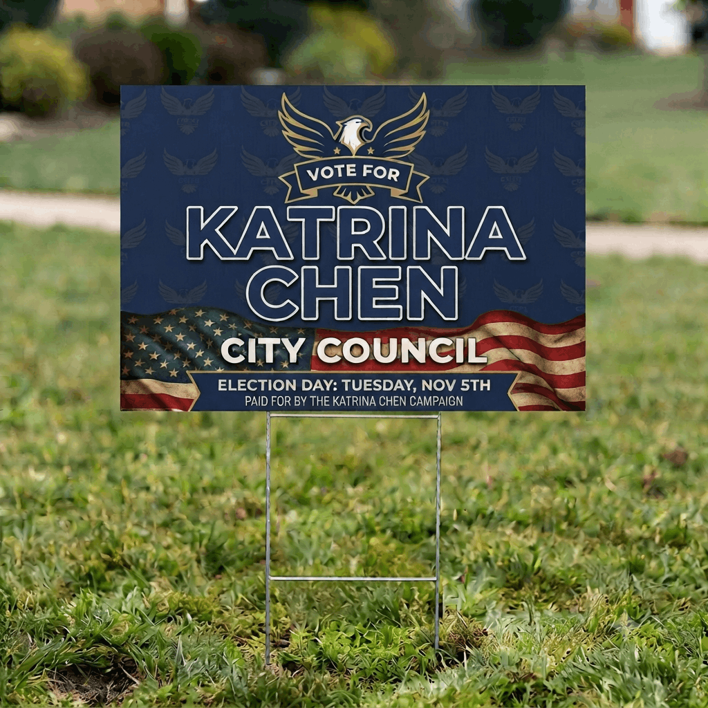 Double Sided Yard Signs