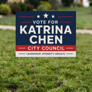 Double Sided Yard Signs