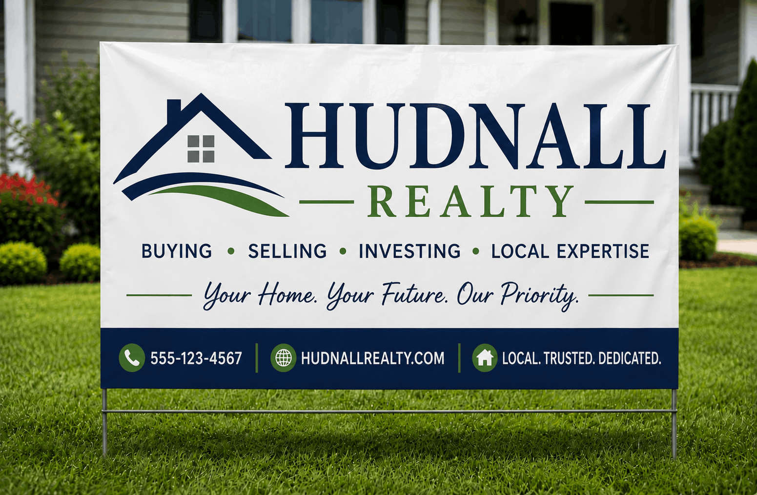 Poly Bag Yard Signs - Image 4