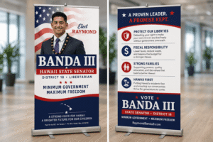 Retractable Display Banner
