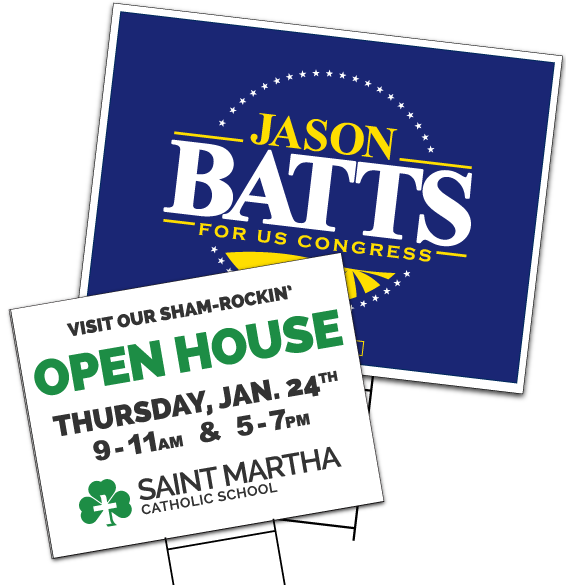 18″ x 24″ Coroplast Yard Signs