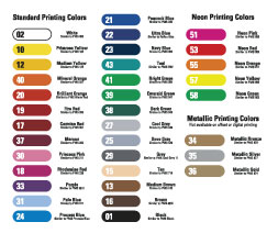 Color chart